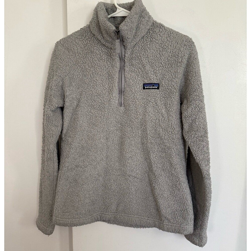 Women’s Patagonia Salt Grey Quarter-Zip Fleece - Size Small